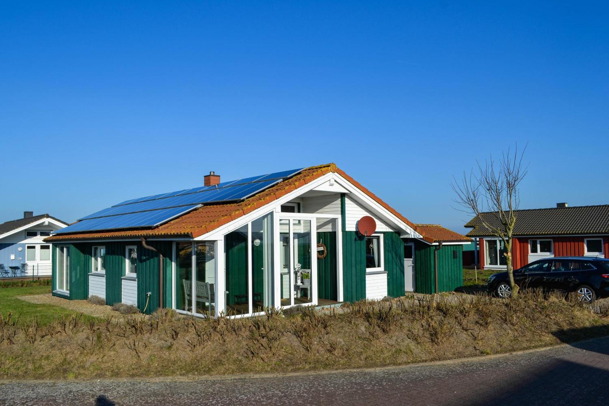 Ferienhaus "Deichglueck" Direkt An Der Nordsee Wesselburenerkoog Buitenkant foto
